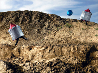 Illustration for article titled Photographs of video games acted out in the real world